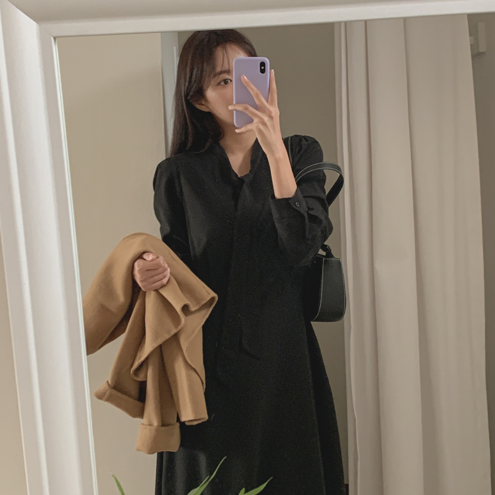 [madekoko] 모네 타이 원피스