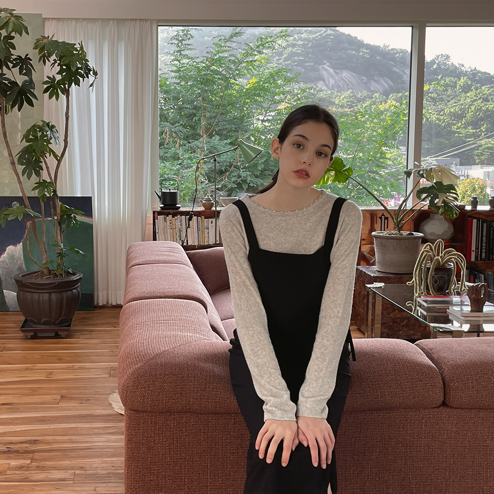 [Cle.] 네크리스 캐시 니트