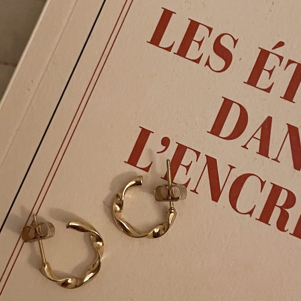 트위스트 데일리 귀걸이