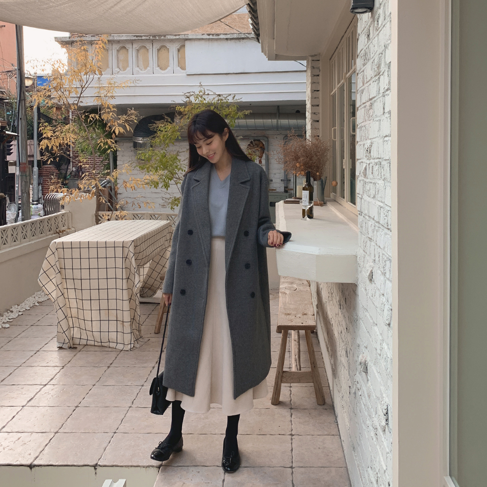 킨더 울 더블코트