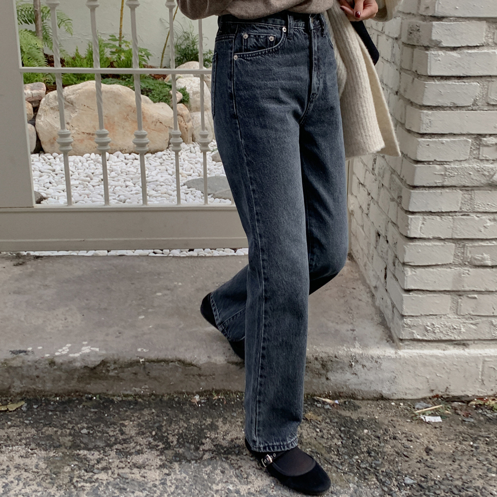 리사이클 기모 데님