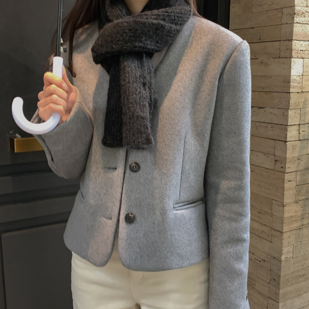 [madekoko] 시엘르 울 자켓