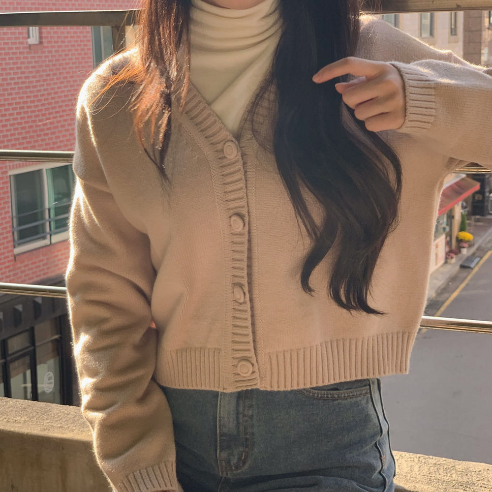 [Cle.] 소프트 써클 가디건