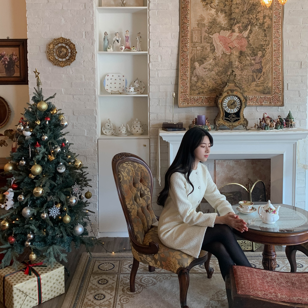 [Cle.] 소울 트위드 원피스