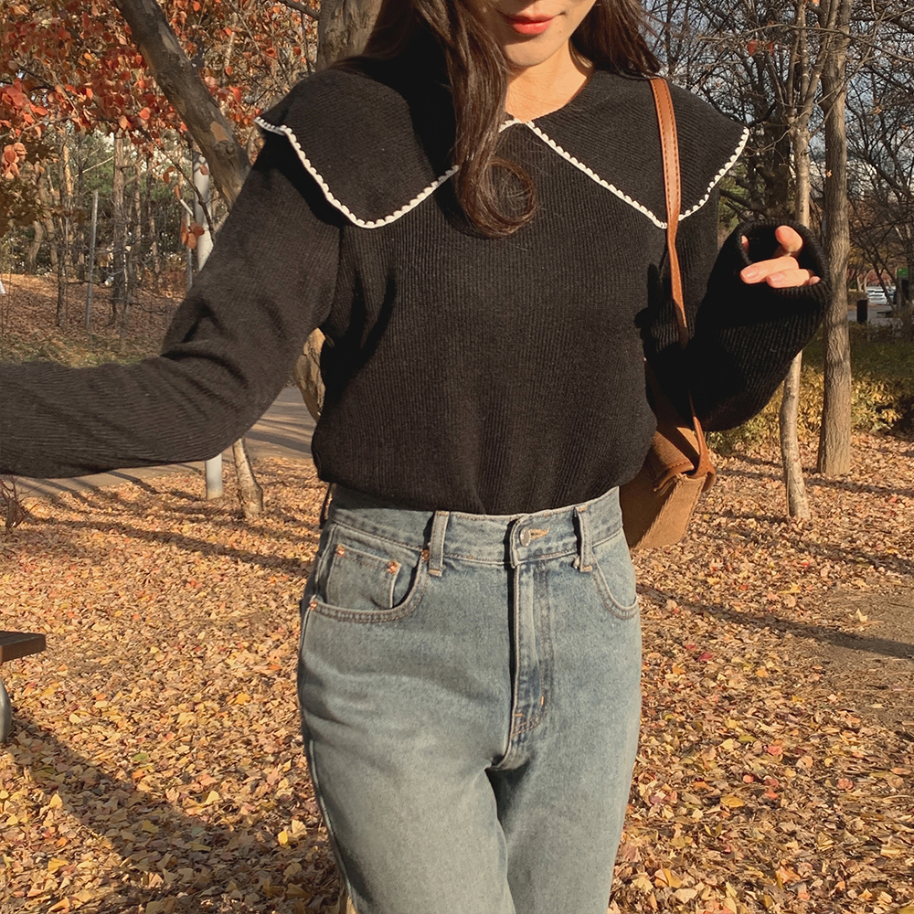 케미 워싱 데님팬츠