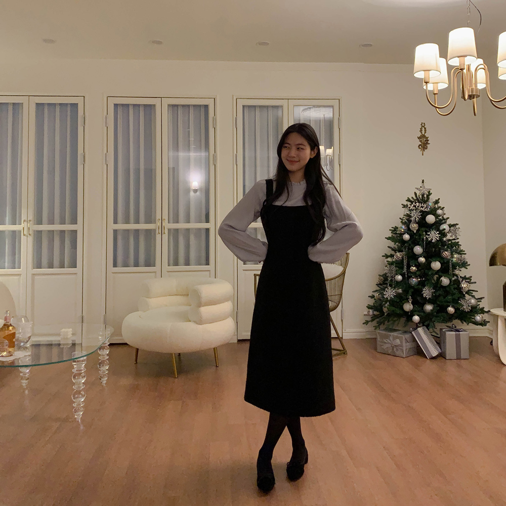 [Cle.] 트위드 매니 원피스