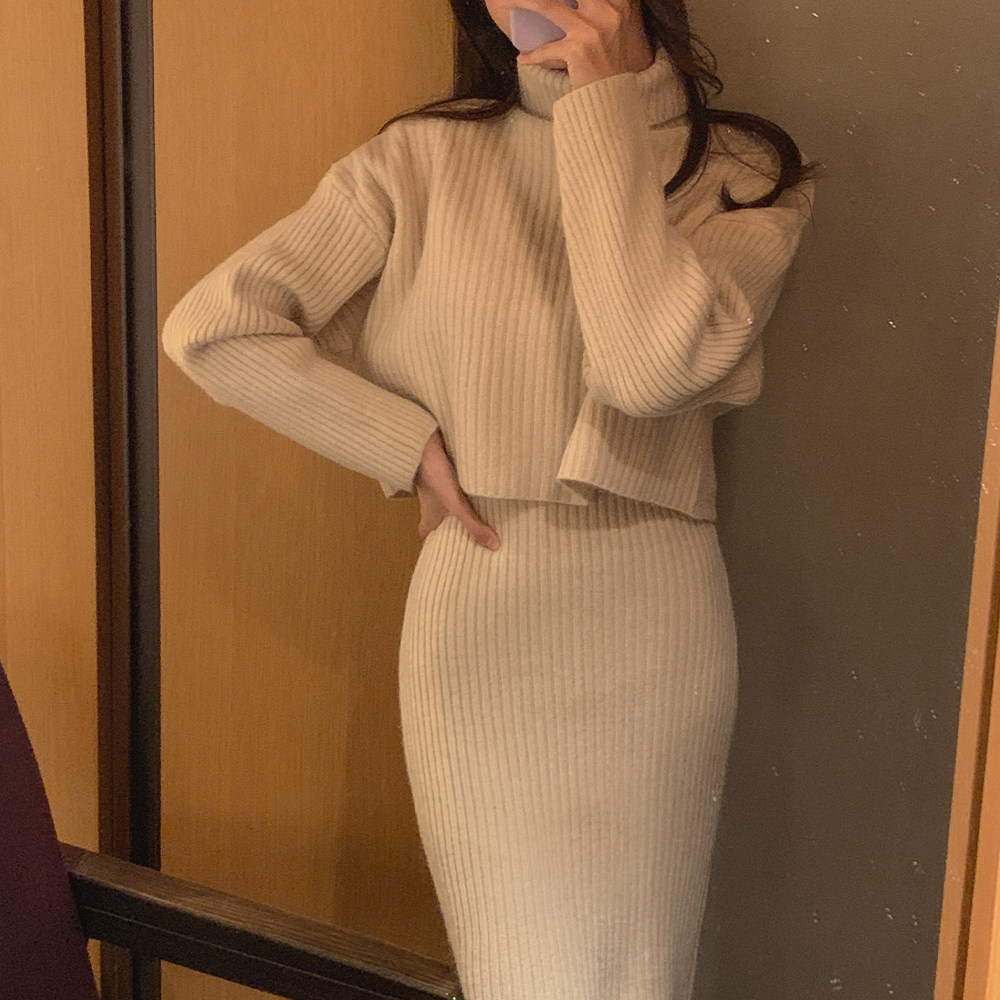 스노우 세트 원피스