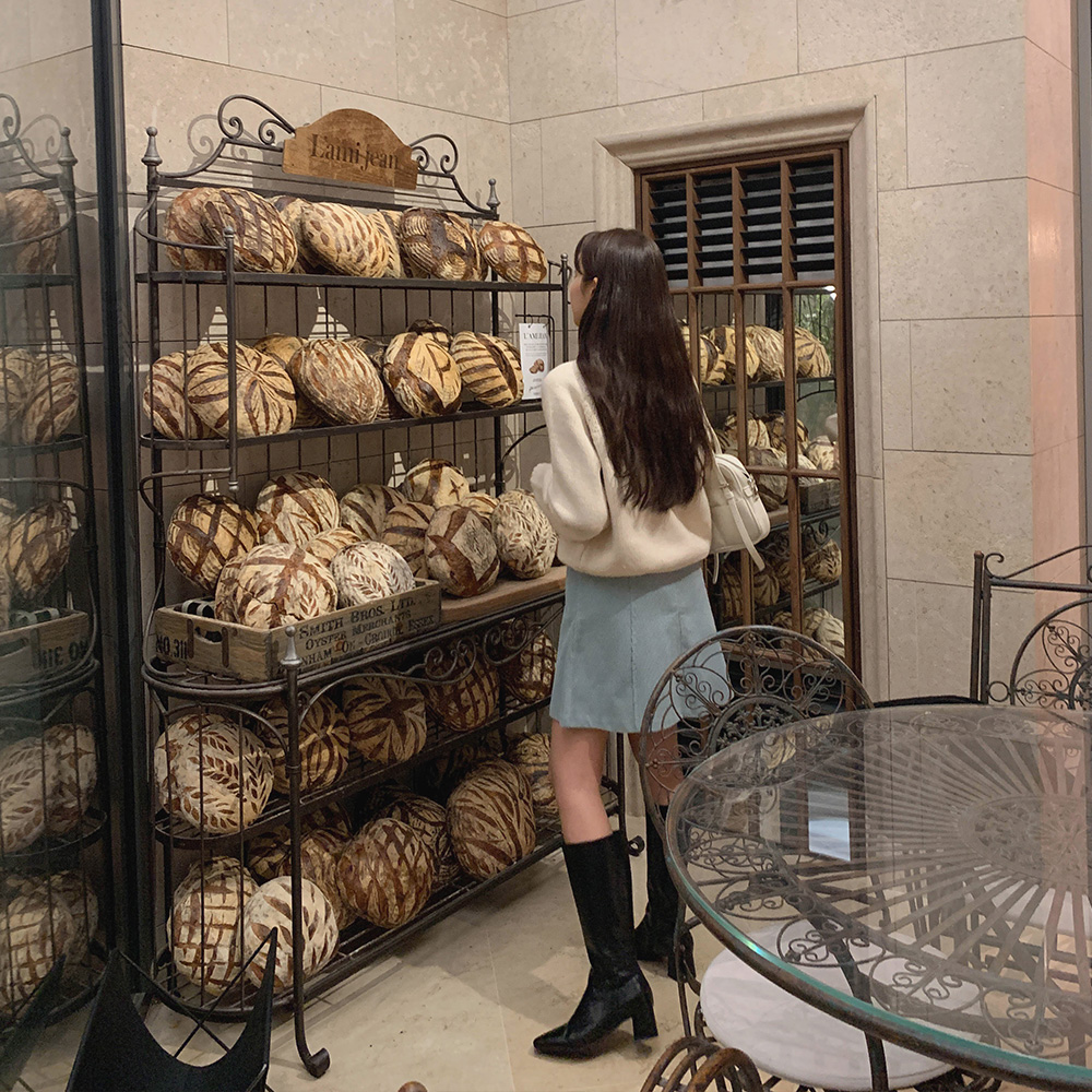 델리 라운드 니트