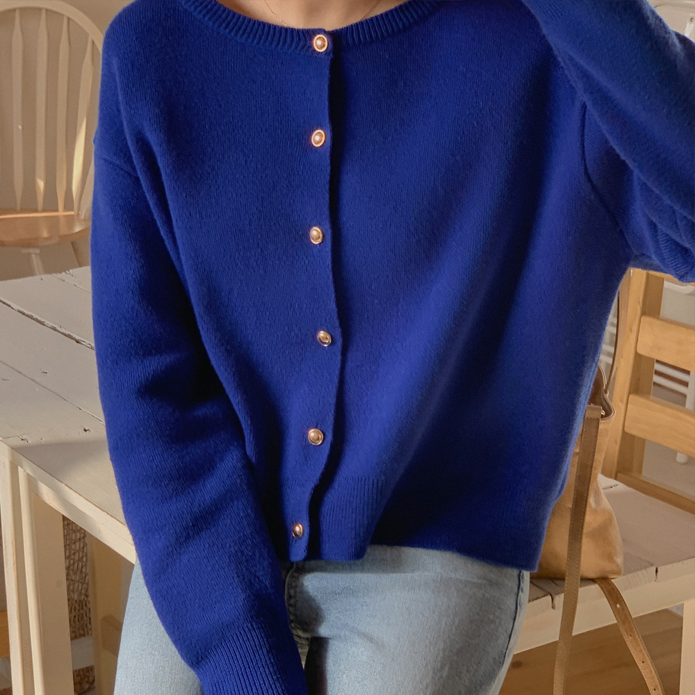 [주문폭주 / madekoko] 니쥬 골드 가디건 / 2color