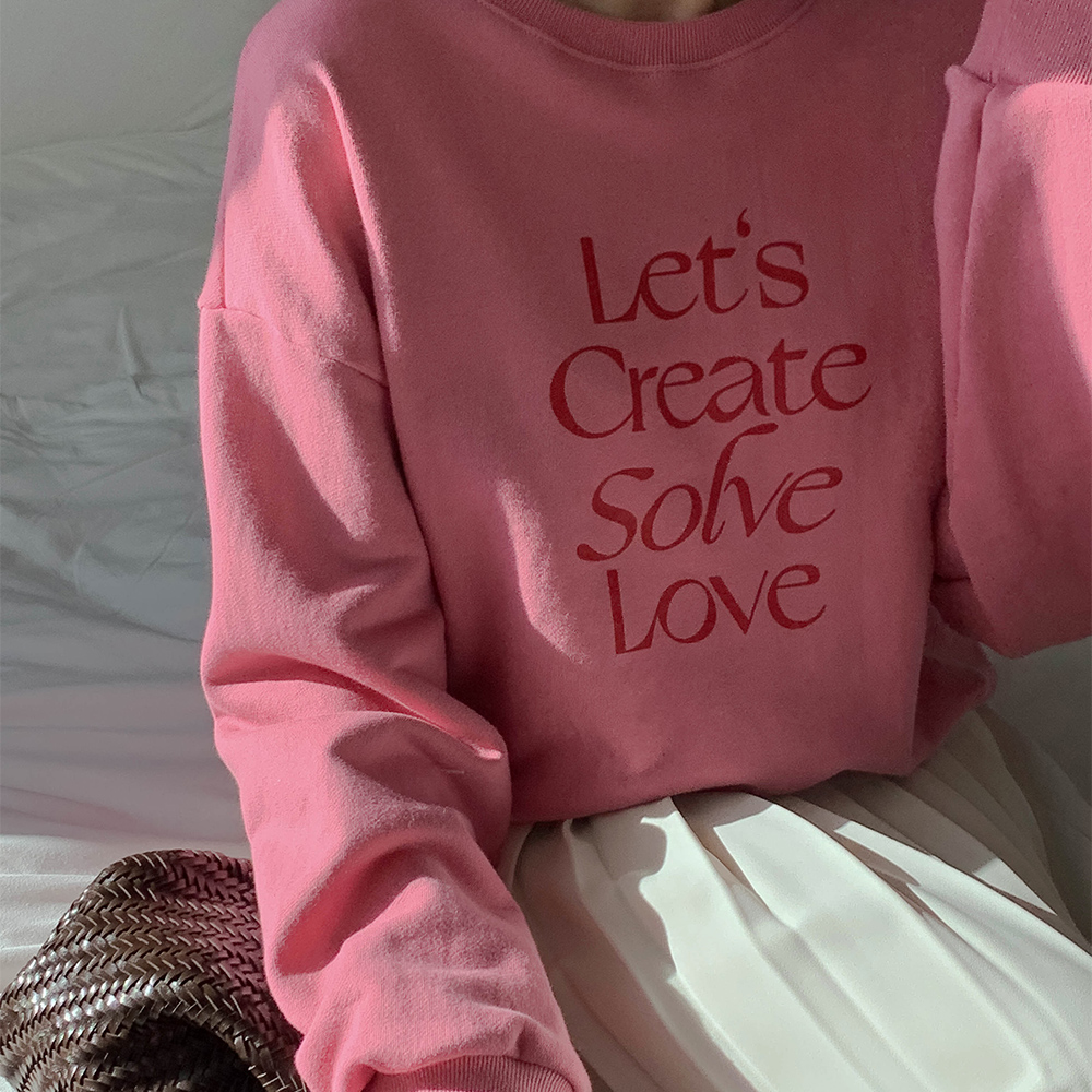 솔브 레터링 맨투맨