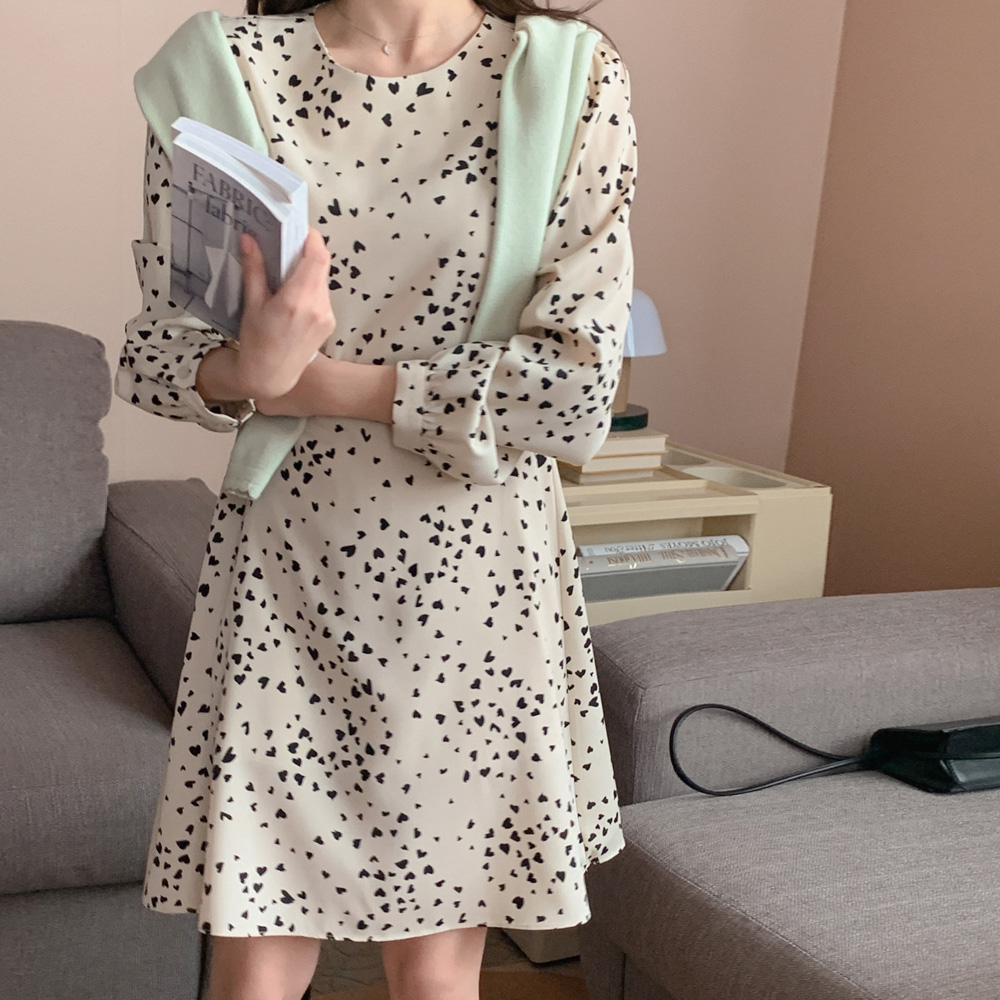 [라방주문폭주 / madekoko] 러빙유 미니 원피스 / 2color 