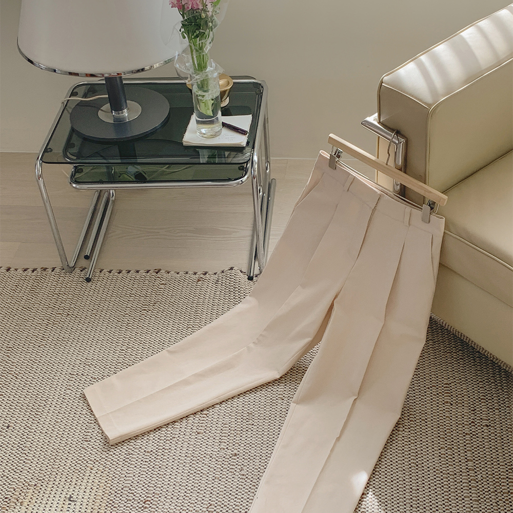 비기닝 코튼 팬츠