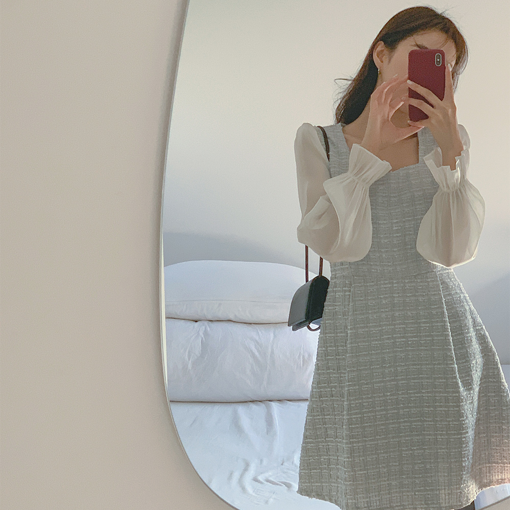 엘사 트위드 원피스