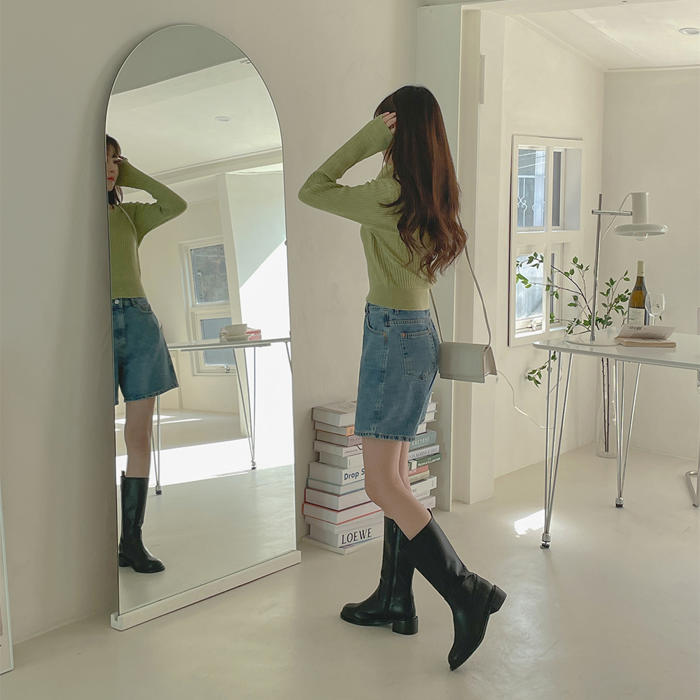 스톰 숏 데님팬츠