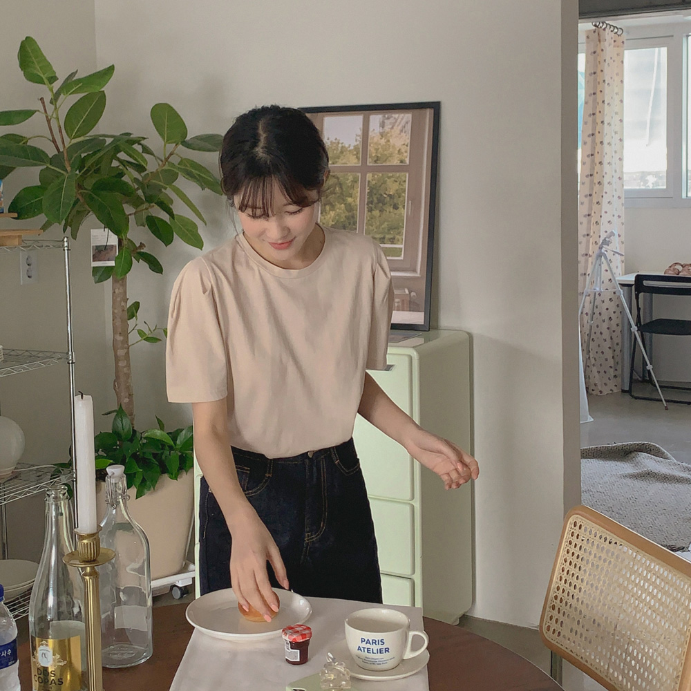 퍼프 마카롱 티