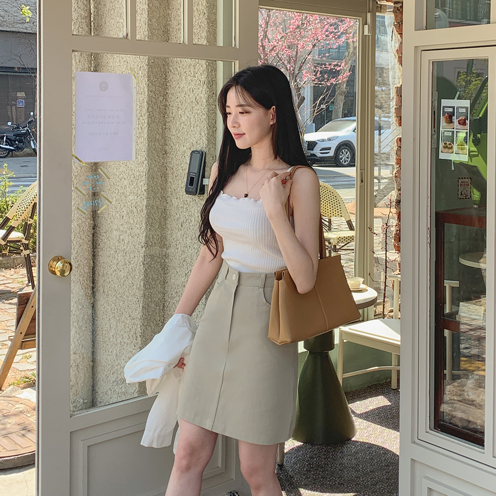 프릴 골지 나시