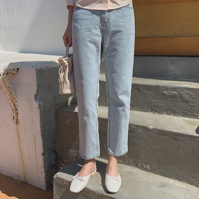 허밍 라이트 데님팬츠