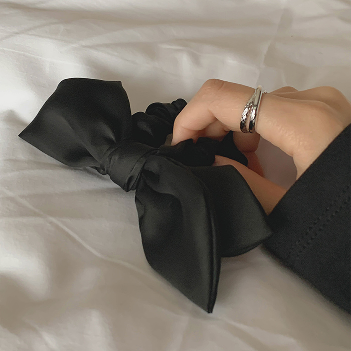 바니 리본 헤어끈