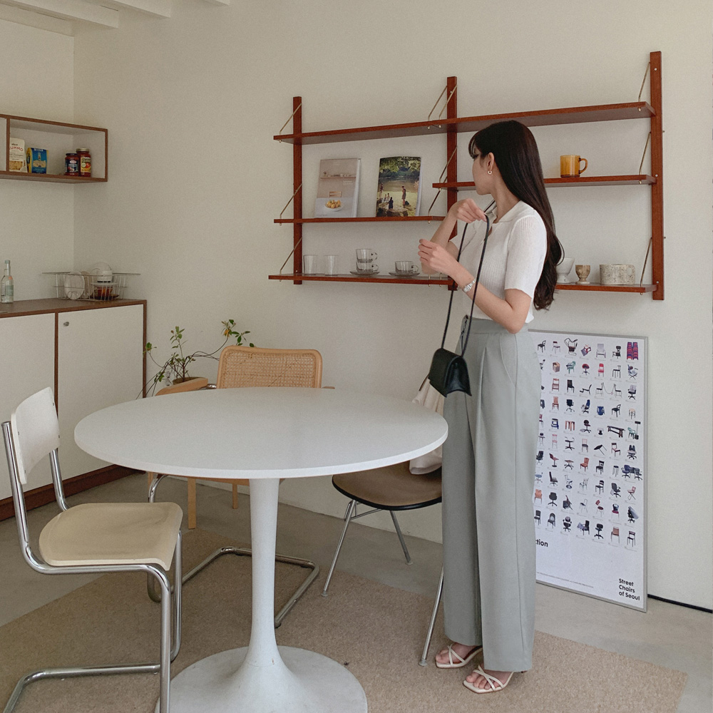 [주문폭주] 소울 핀턱 슬랙스 / 출근룩 / SML / 2color