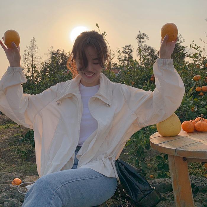 [리뷰극찬 / 봄 베스트] 제인 스트링 점퍼 / 2color / 셔링 점퍼