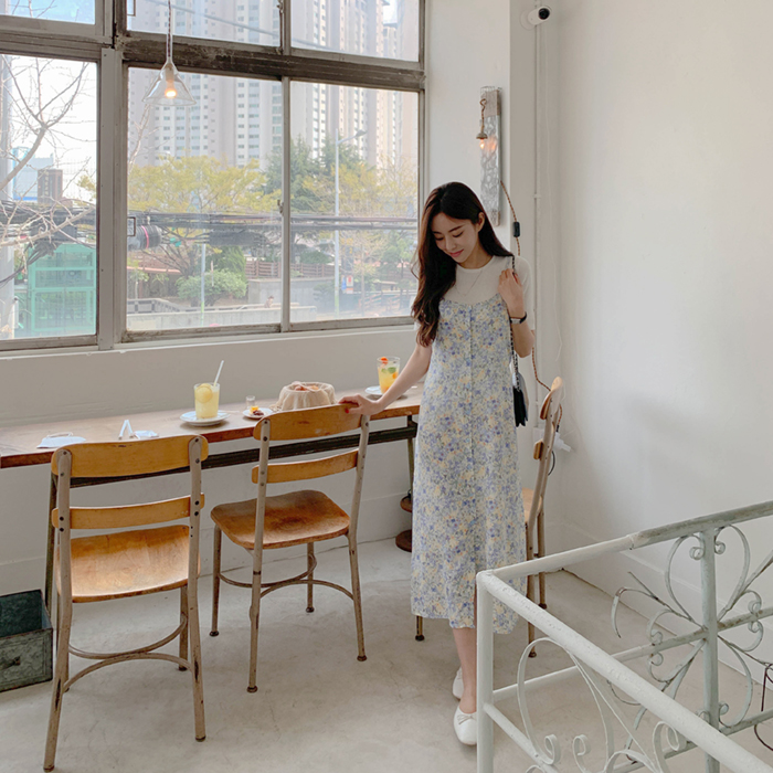 [베스트] 써니 플로럴 원피스 / 2color