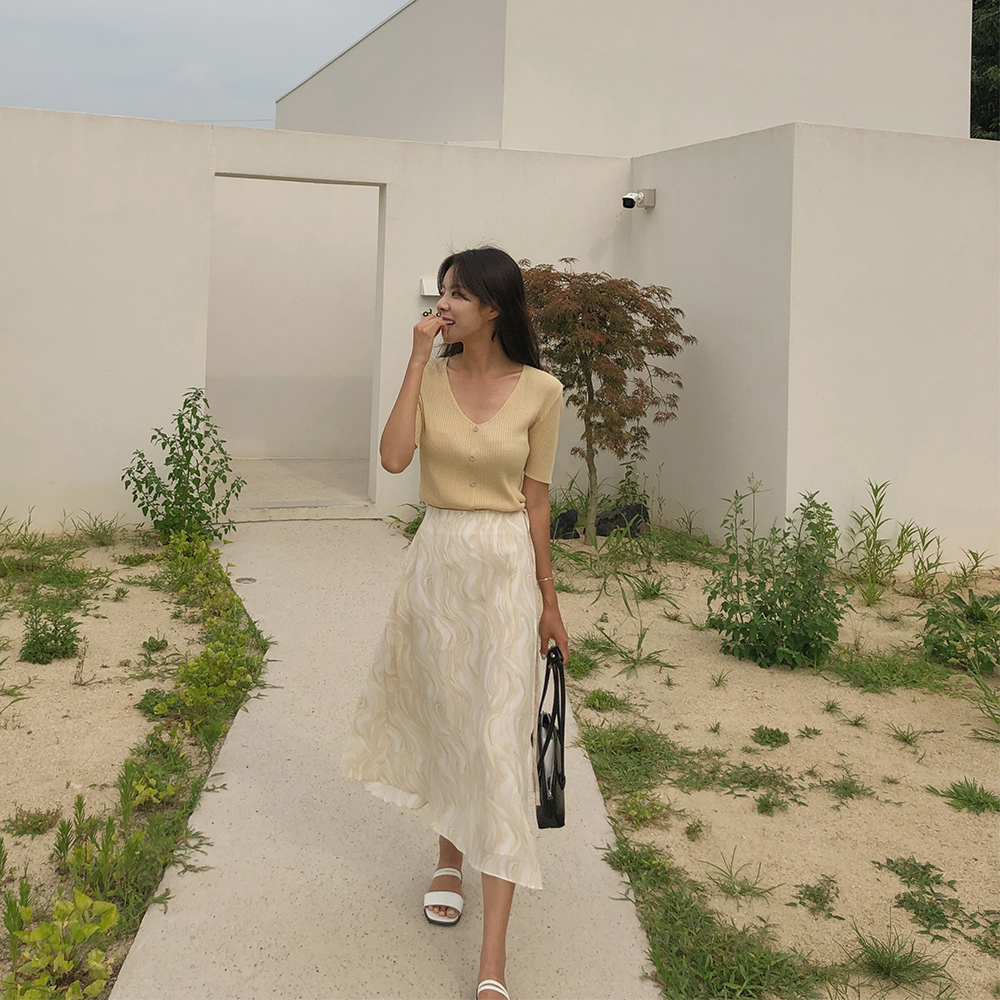 마블 랩 스커트