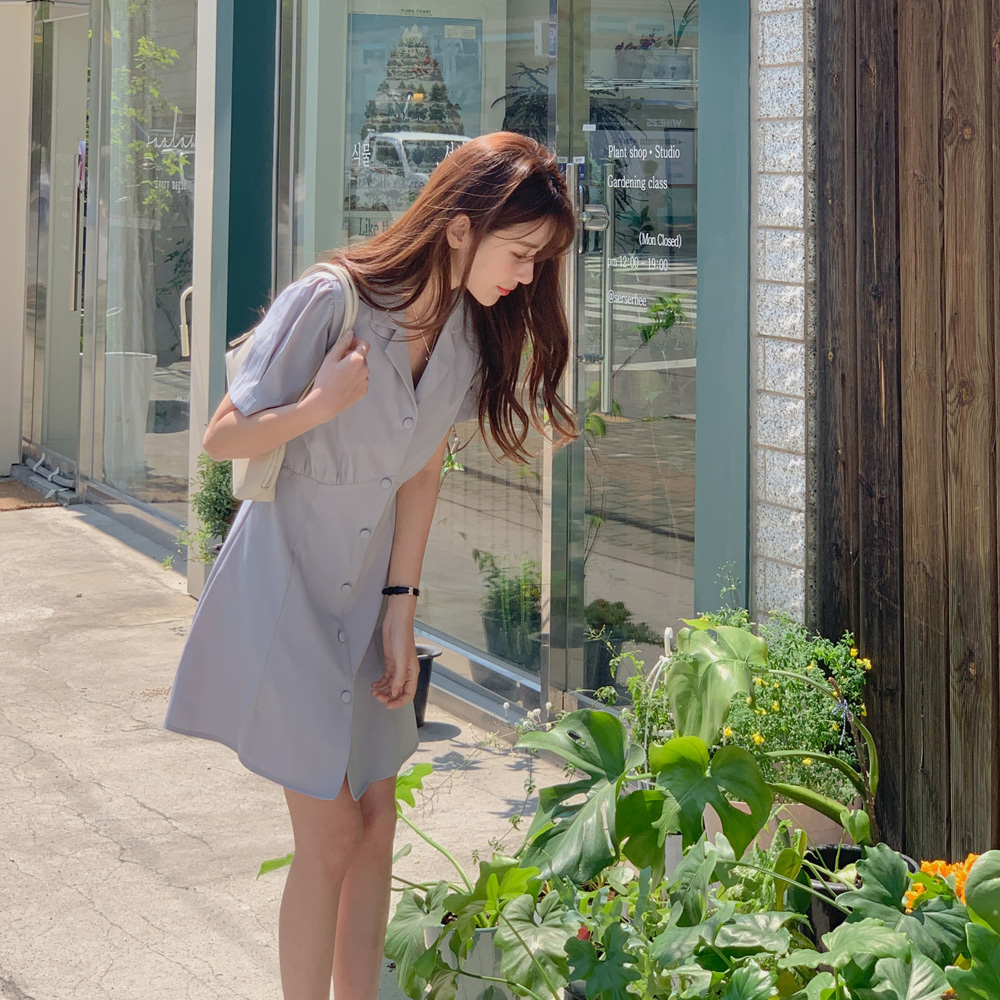 쿨로우 미니 원피스