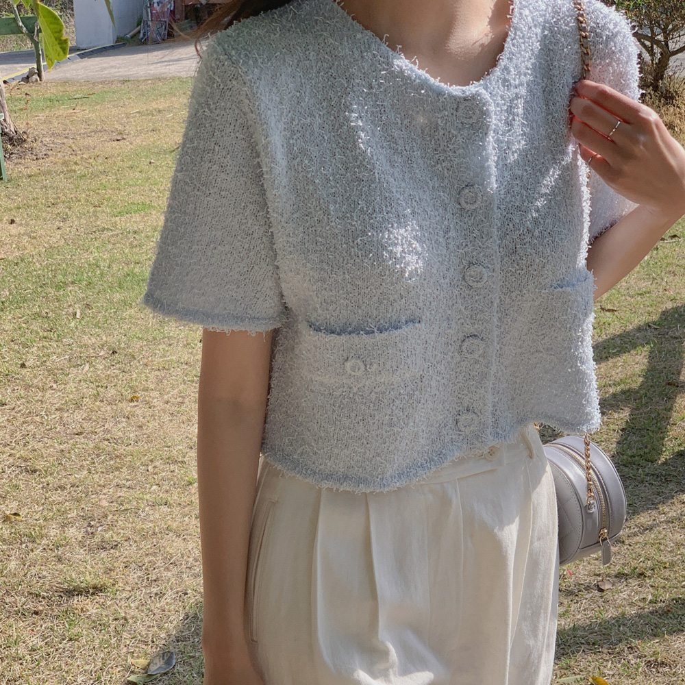 버터 부클 가디건