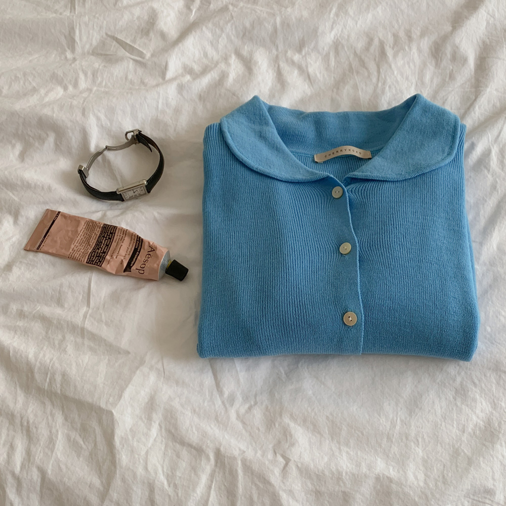 [madekoko] 클로이 카라 가디건 / 3color