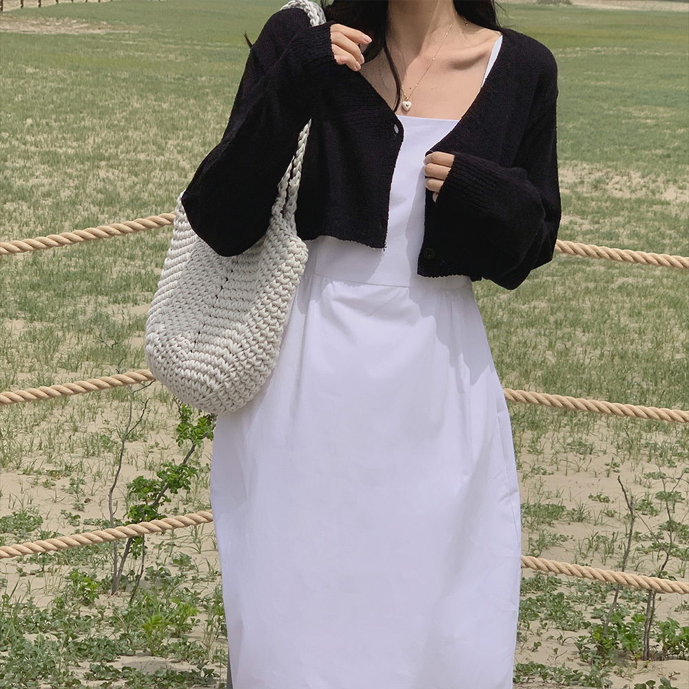 [인기코디] 플럼 볼레로 가디건 / 2color