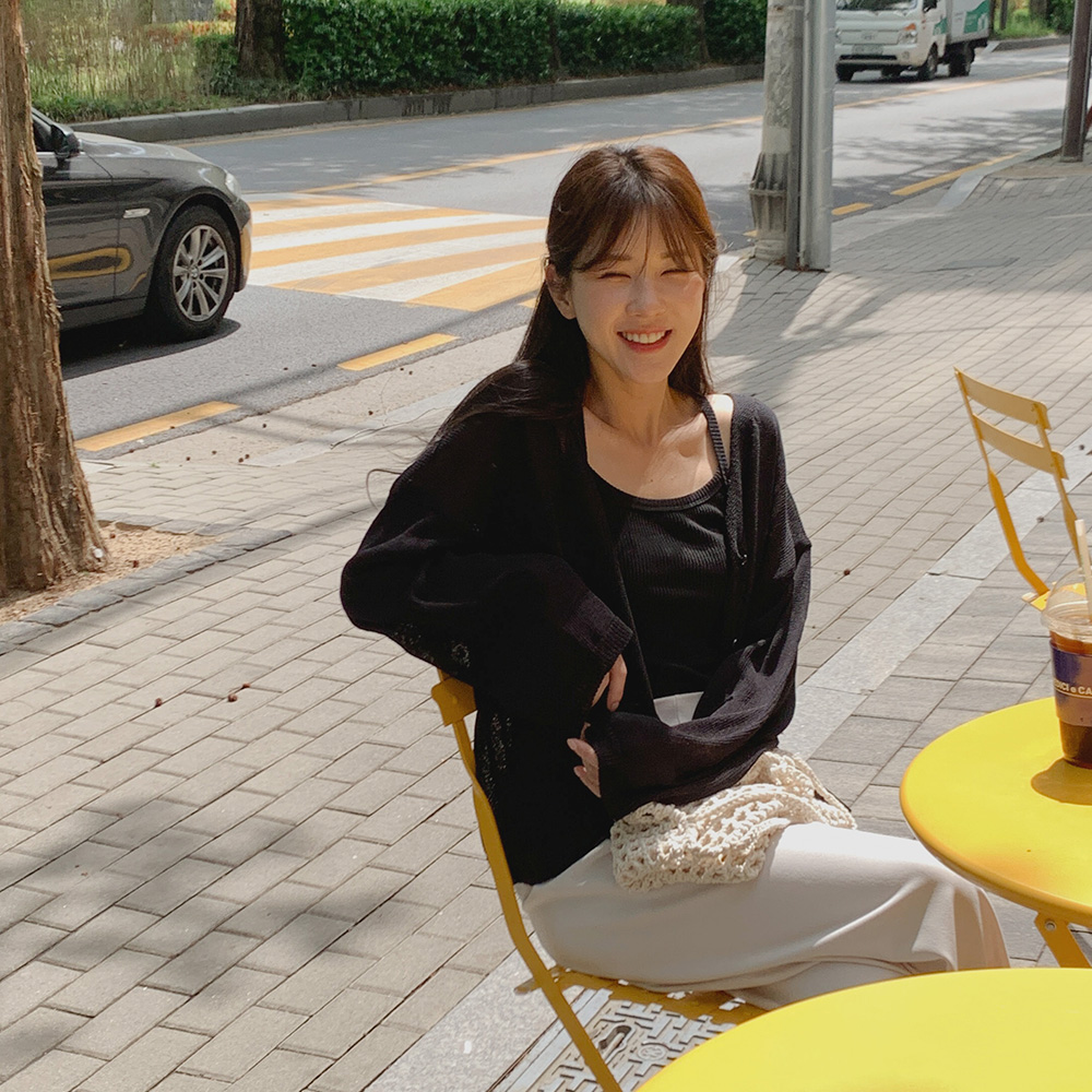 여리 린넨 가디건