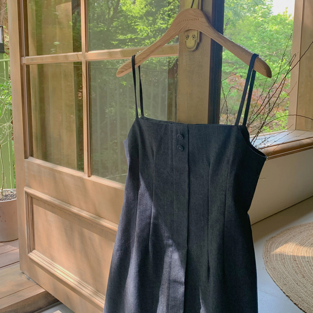 [주문폭주/madekoko] 폴링 데님 원피스 / 뷔스티에 / 스판 / sm