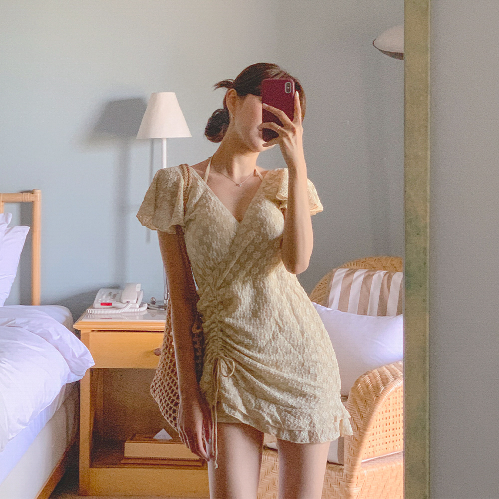 [인스타 문의폭주] 하이신스 모노키니 / 프릴 / 셔링 / 수영복