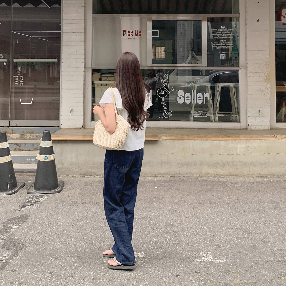 쿨 와이드 데님