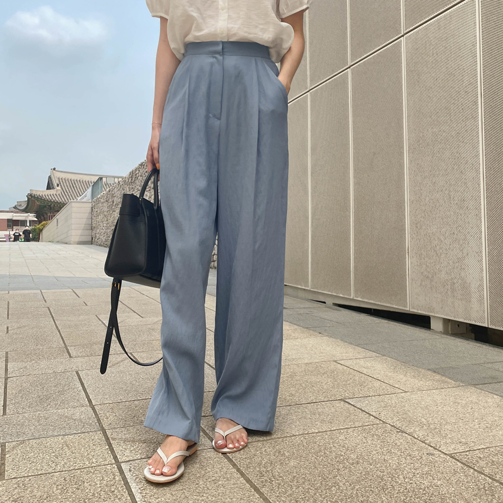 쿨링 와이드 슬랙스