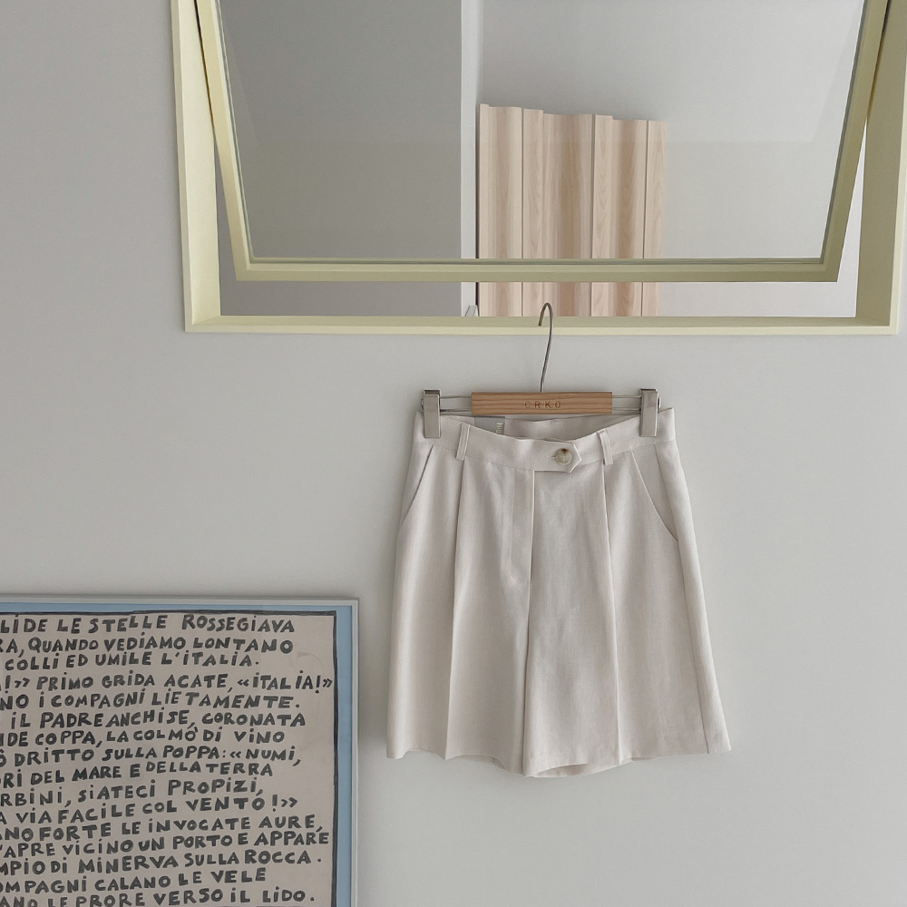 뮤즈 하프 슬랙스