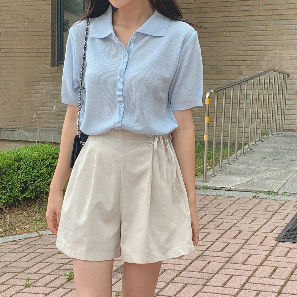 포포 카라 니트