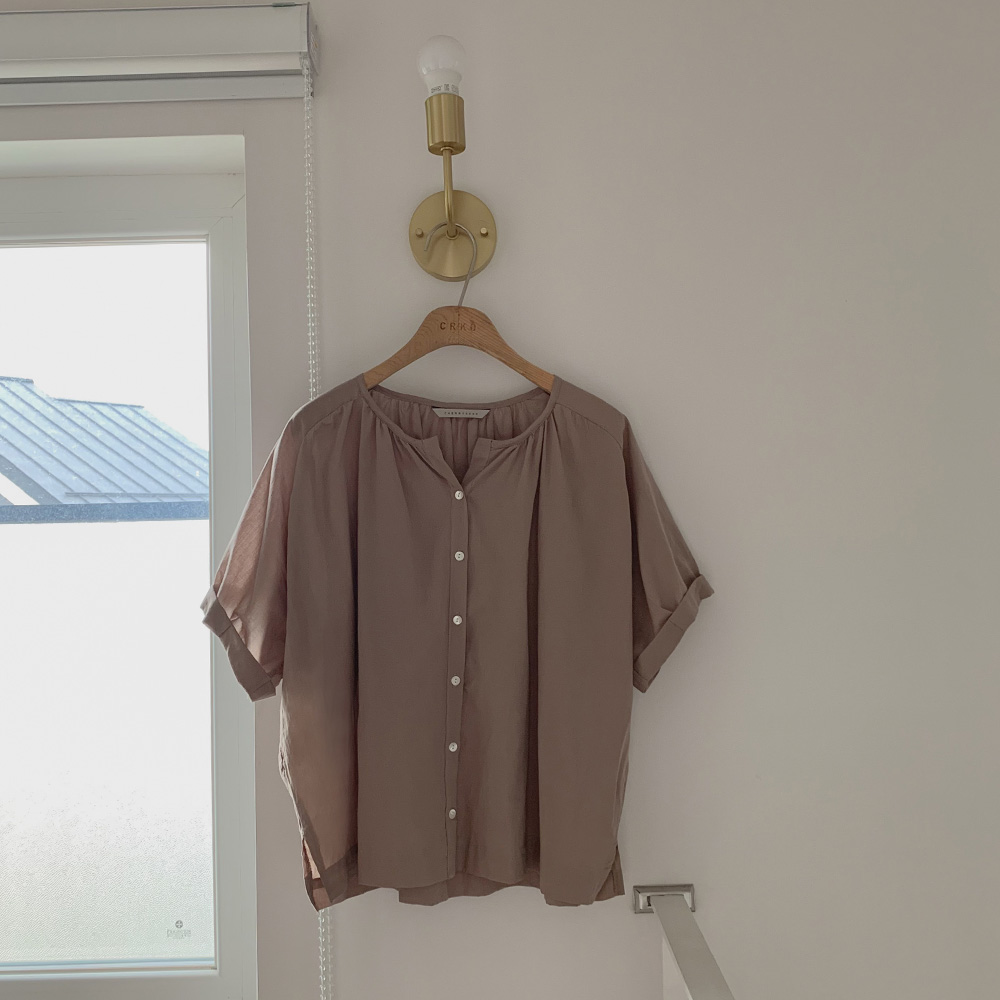 [madekoko] 슈가 코튼 블라우스 / 퍼프 / 셔링 / 3color