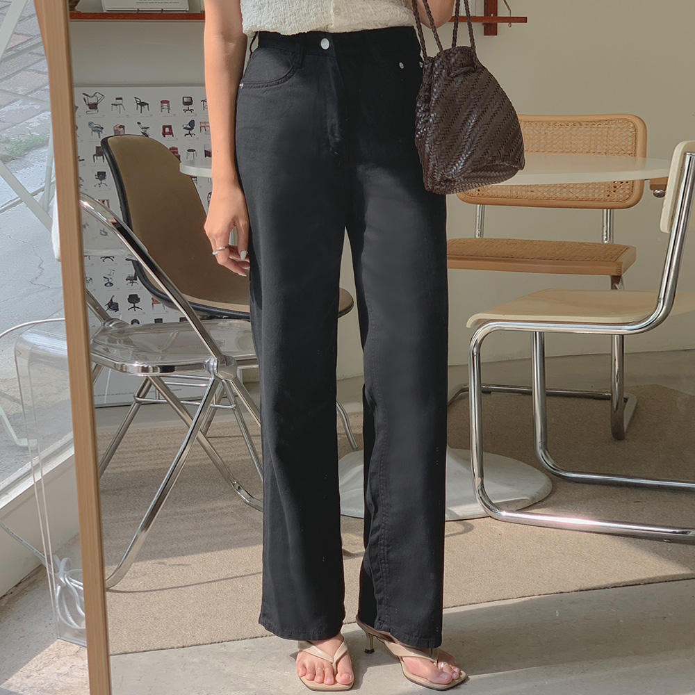 내추럴 와이드 팬츠