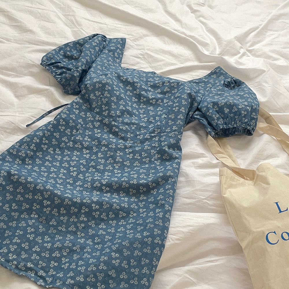 웬디 데님 원피스