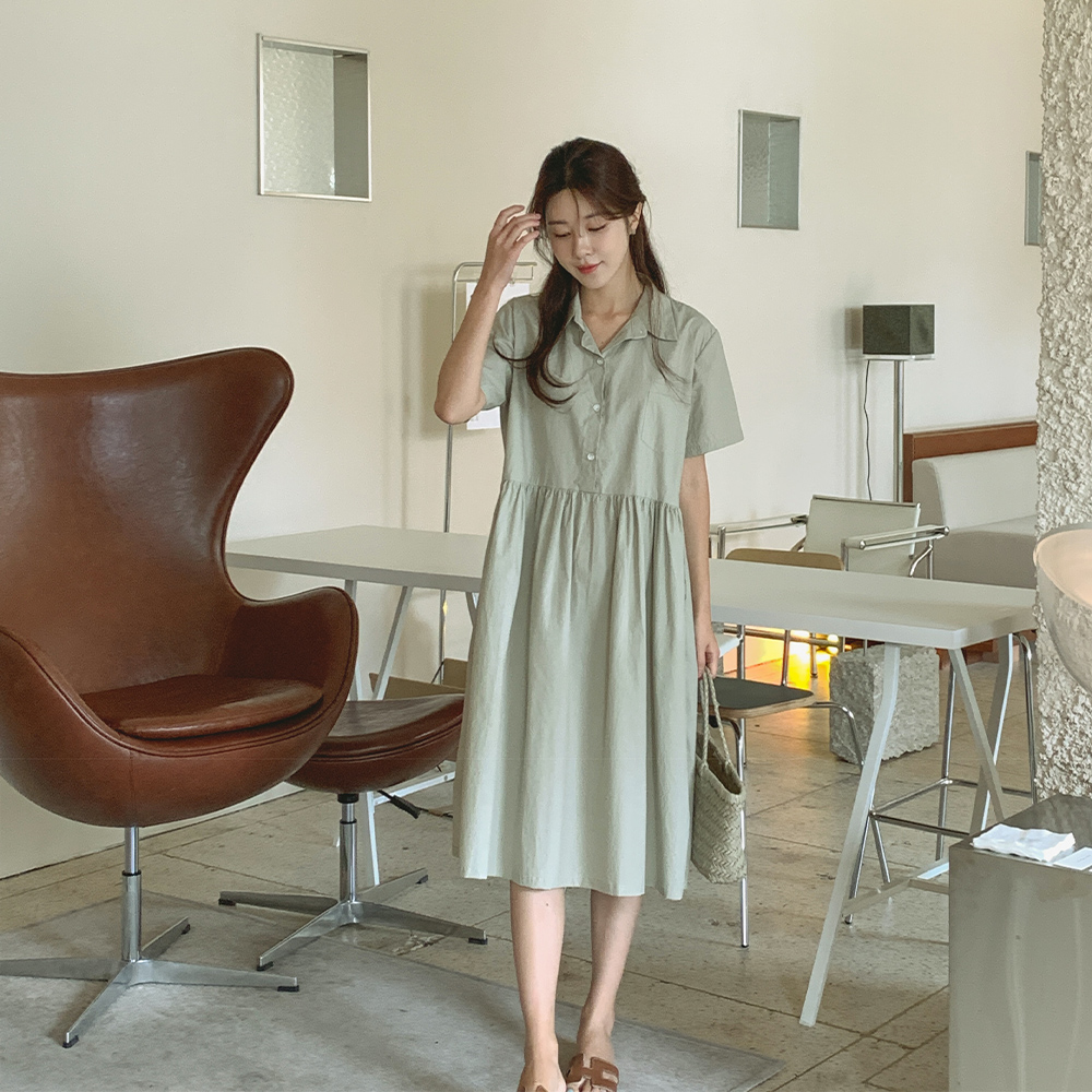 하이디 셔츠 원피스
