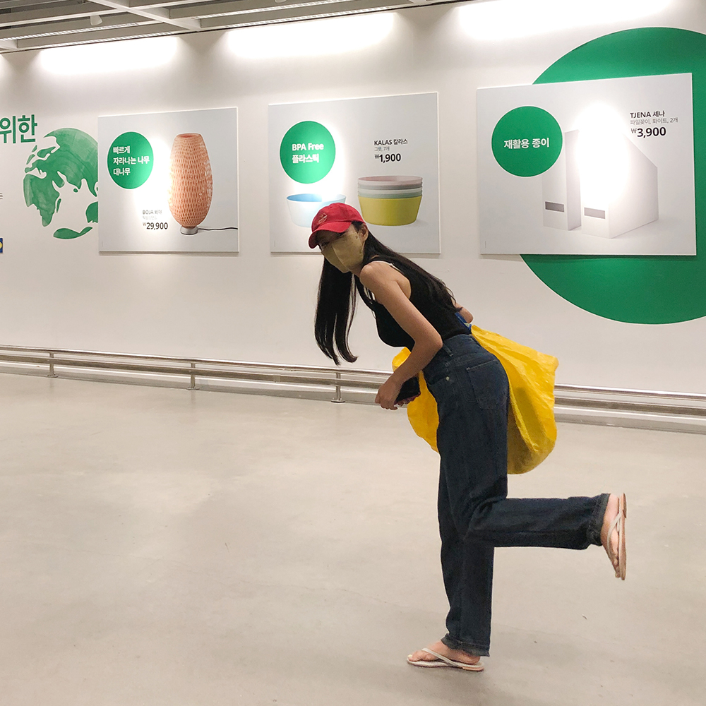 슬림 골지 슬리브리스