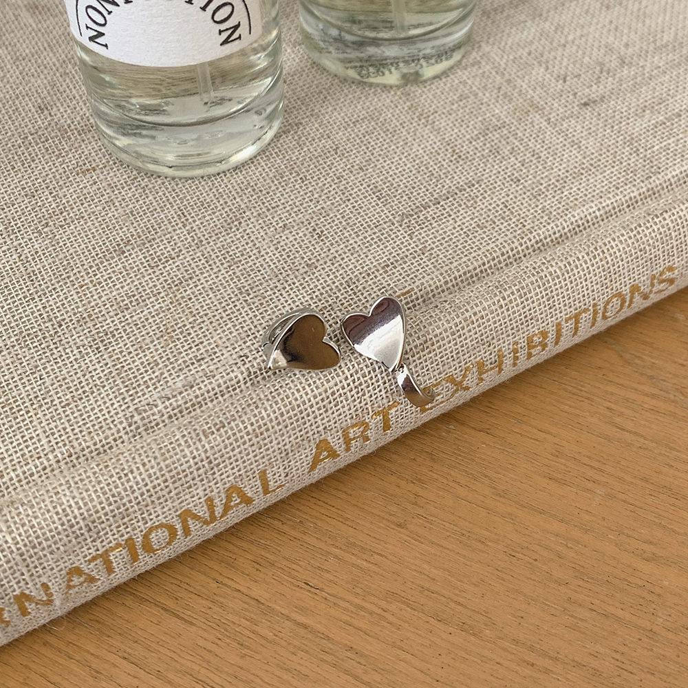 러블리 하트 귀걸이