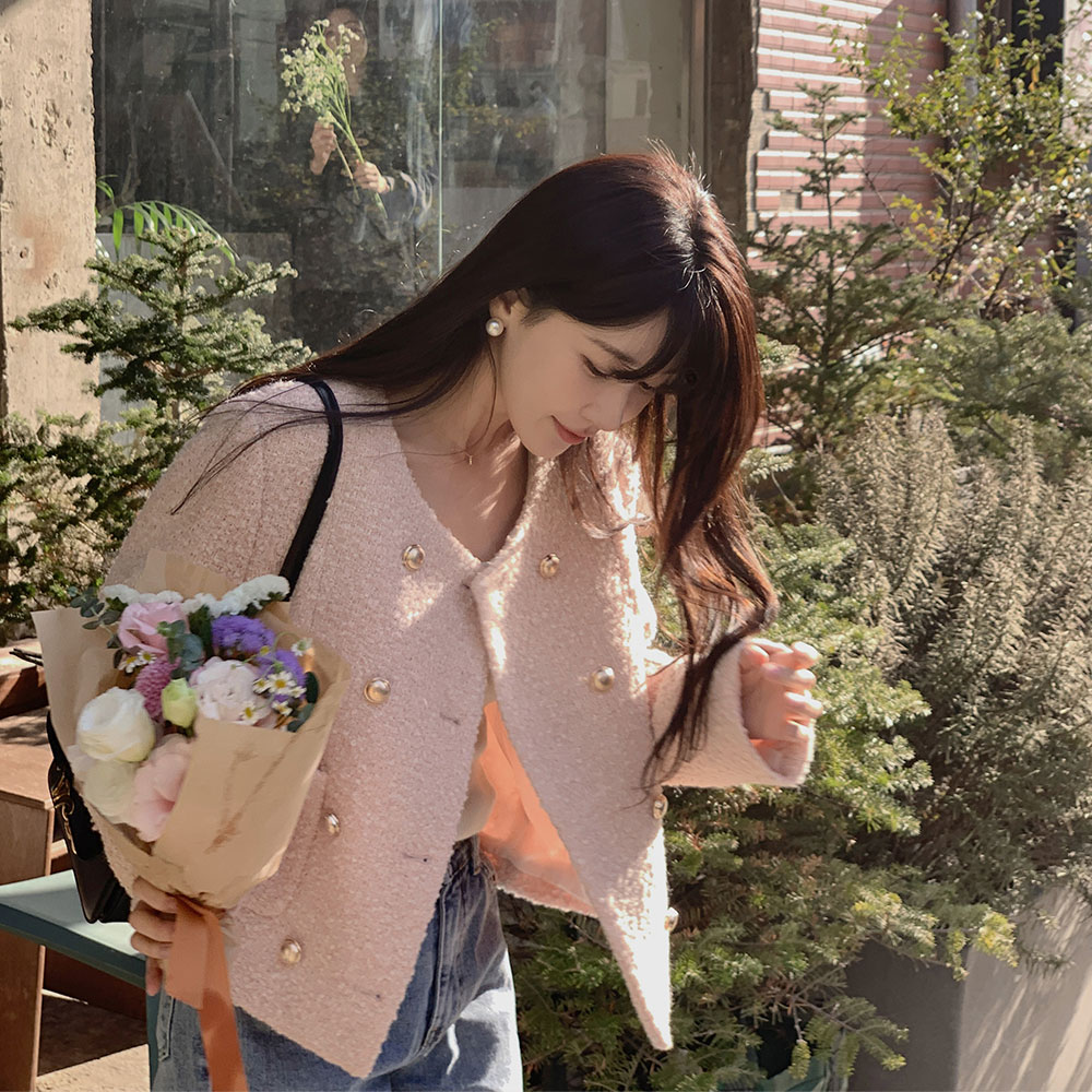 [😍트위드1위/CRKO] 캘린 트위드 자켓 / 하객룩 고급원단 봄자켓