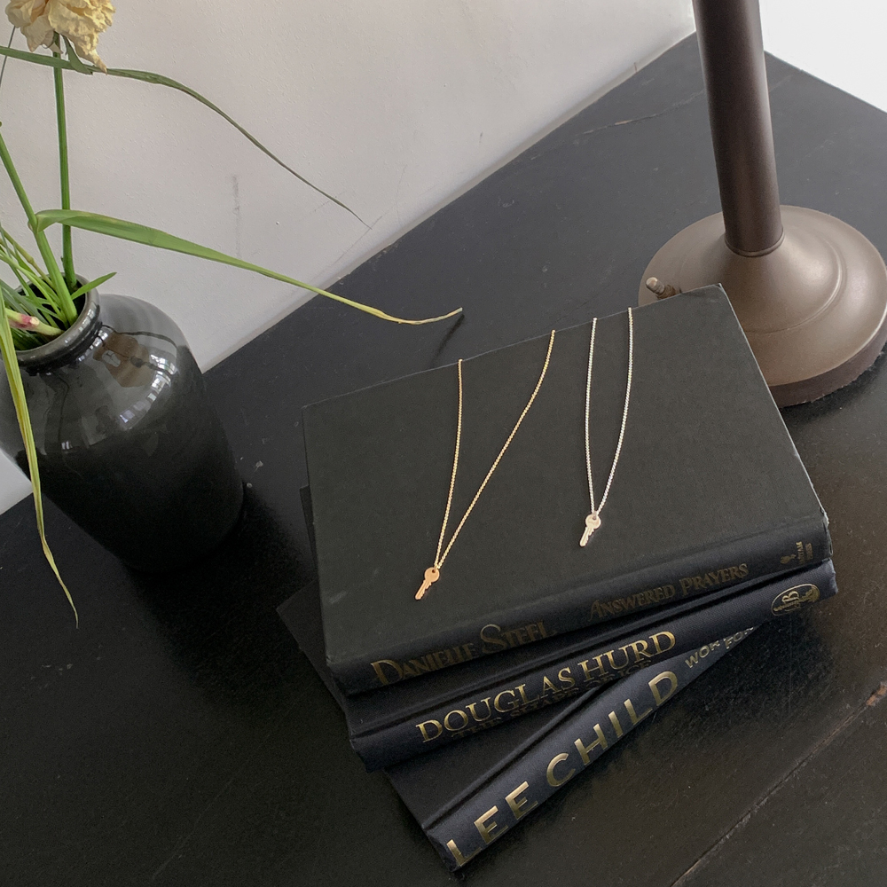 로미 키 목걸이 (포인트 하객악세사리)