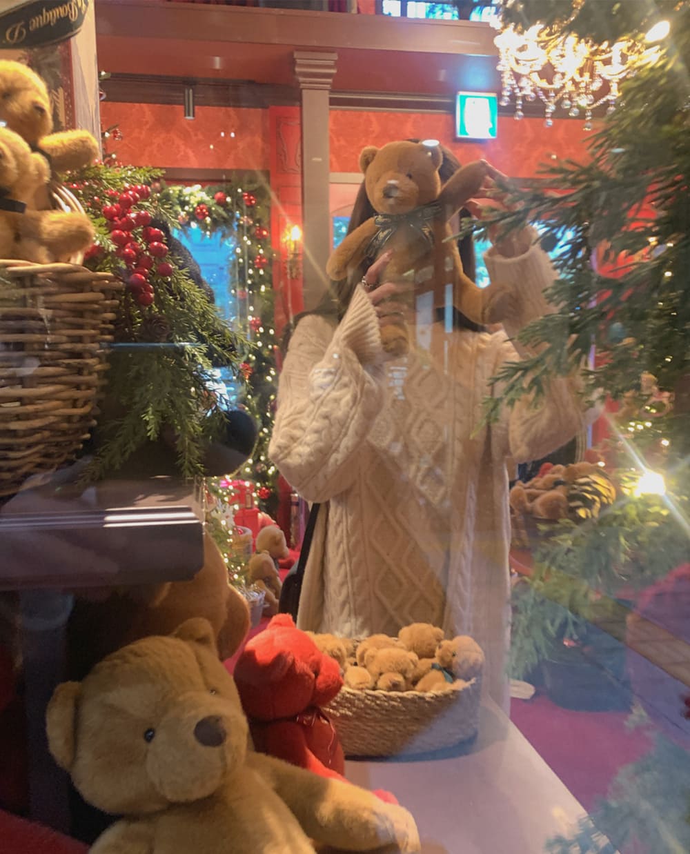 트위스트 니트 원피스 (하객룩 꽈배기짜임 루즈핏 도톰한)