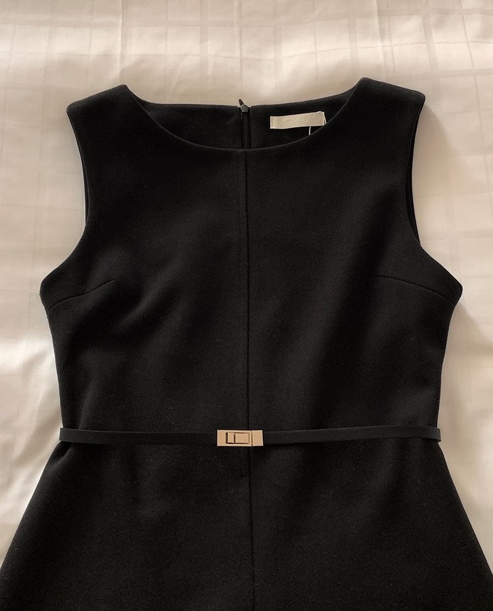 [CRKO / 숏,롱 옵션] 바인 뷔스티에 원피스 (벨트set)