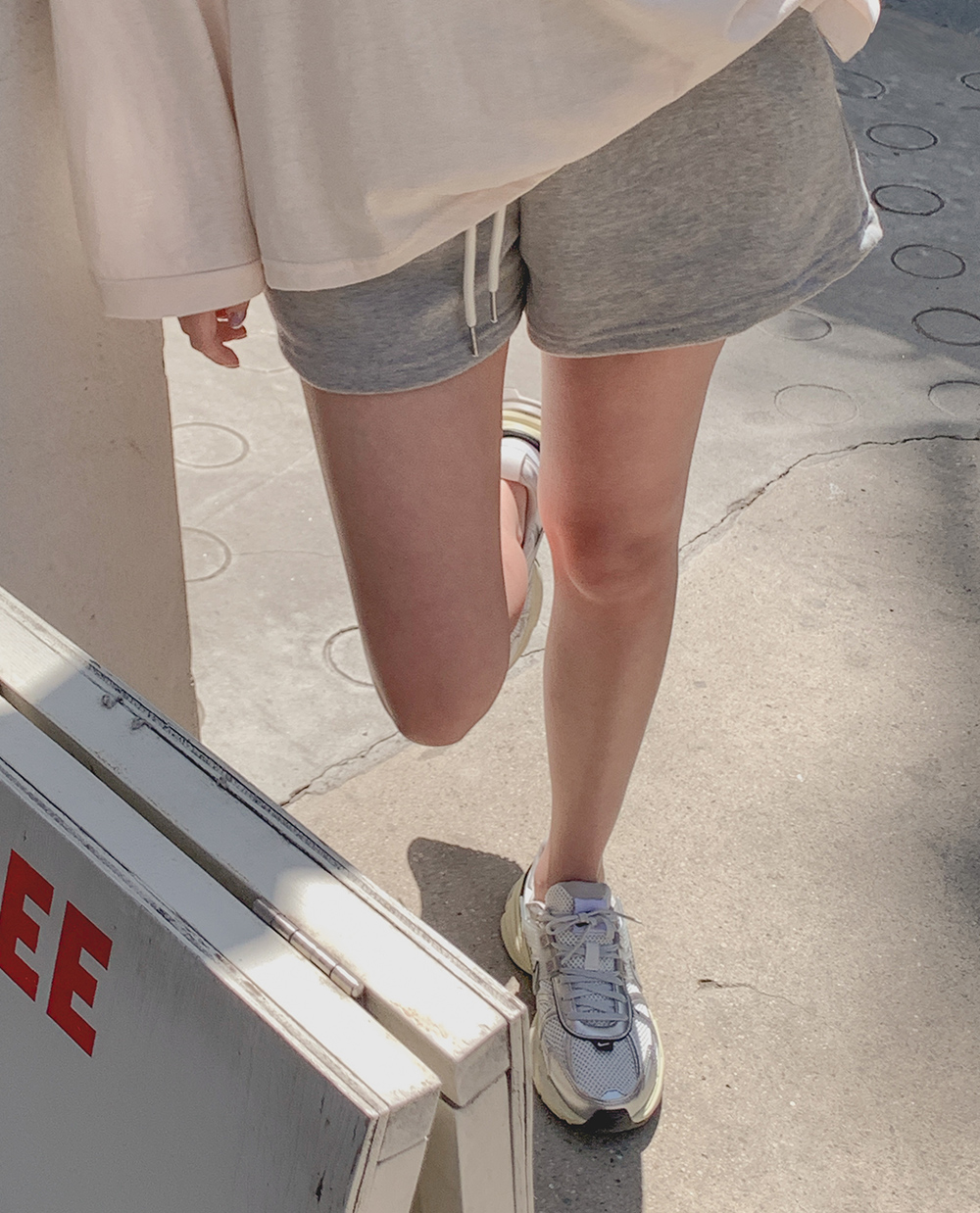 베이 쭈리 코튼 숏팬츠