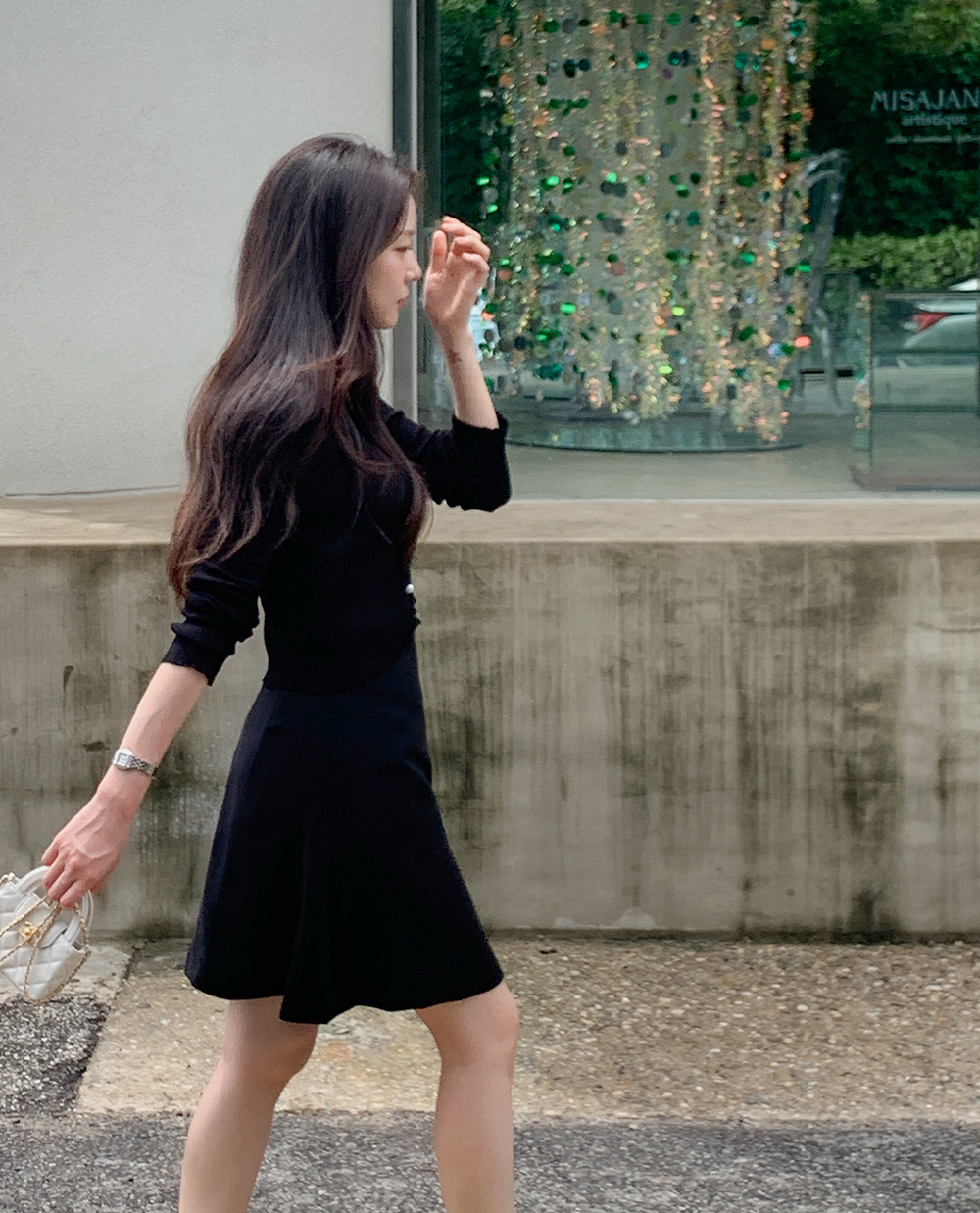 케이트 프릴 스커트