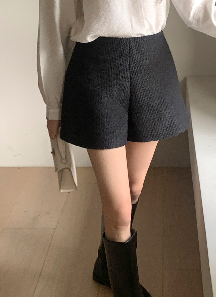 로이 트위드 하프팬츠 /봄반바지/숏팬츠/a라인반바지